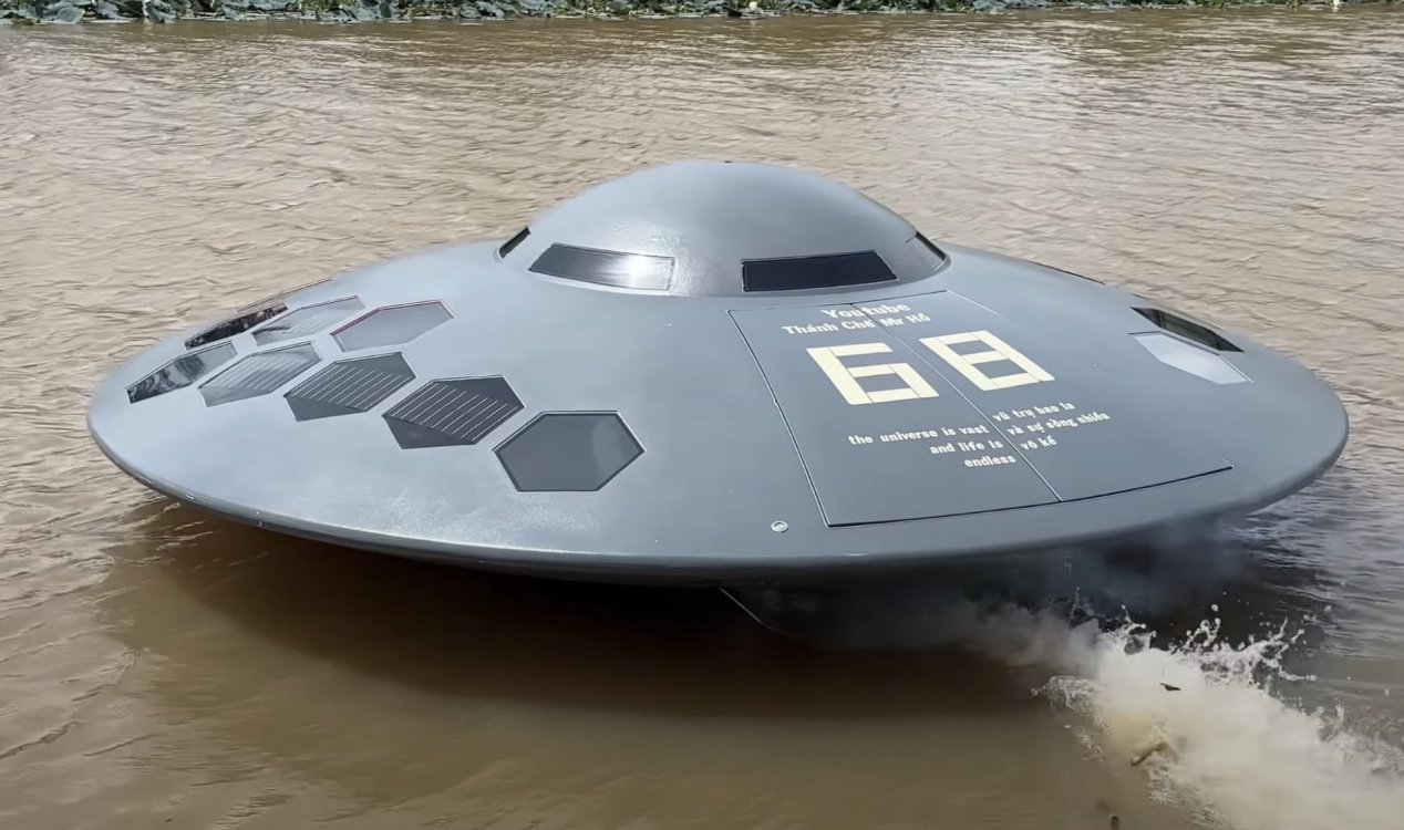 This 'flying saucer' is the real deal